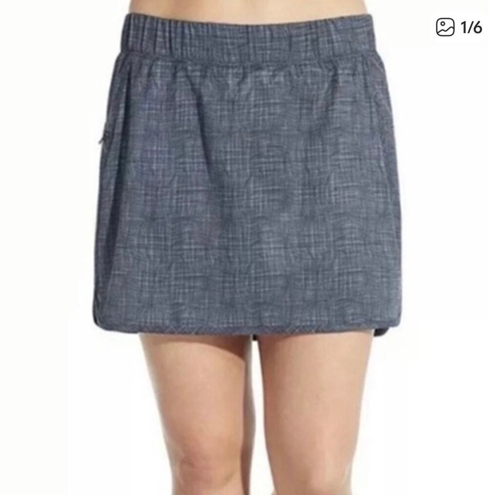 Calia Anywhere Skort Caviar Crosshatch - XS